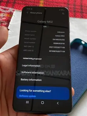 Samsung Galaxy M02 (Used)