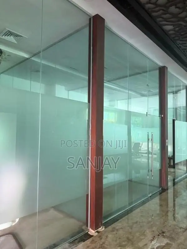 Glass Panels, Doors with Fixtures