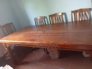 Teak Sofa Set with Dining Table