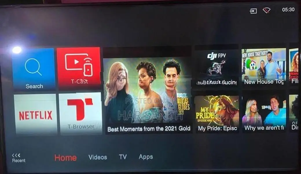 TCL 55-Inch 4K Ultra HD smart LED TV