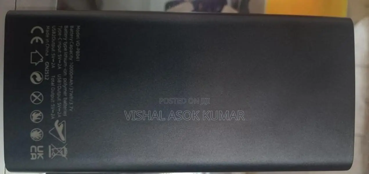 Ven-Dens 10000mAh Power Bank