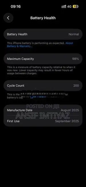 Apple iPhone 16 (Used)