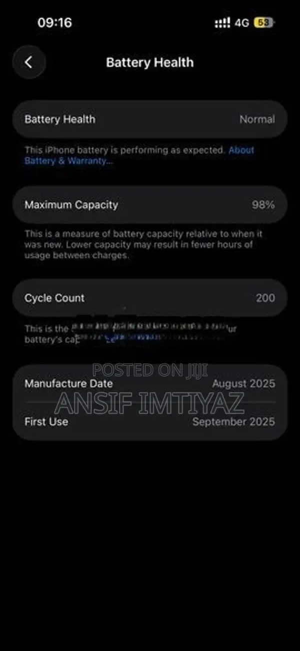 Apple iPhone 16 (Used)
