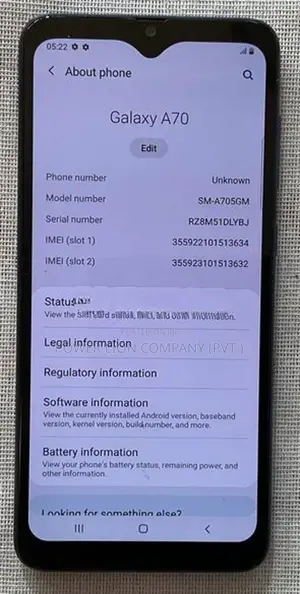 Samsung Galaxy A70 (Used)