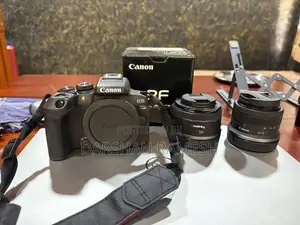 Canon EOS R10 Mirrorless Digital Camera with Two Lens