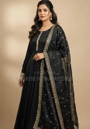 Black Georgette Shalwar