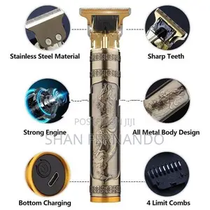 Vintage T9 Hair Trimmer | Professional Rechargeable Clipper