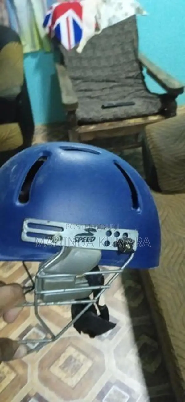 Cricket Pads with Helmet