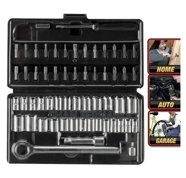 60pcs Tool Kit Set with Screwdriver