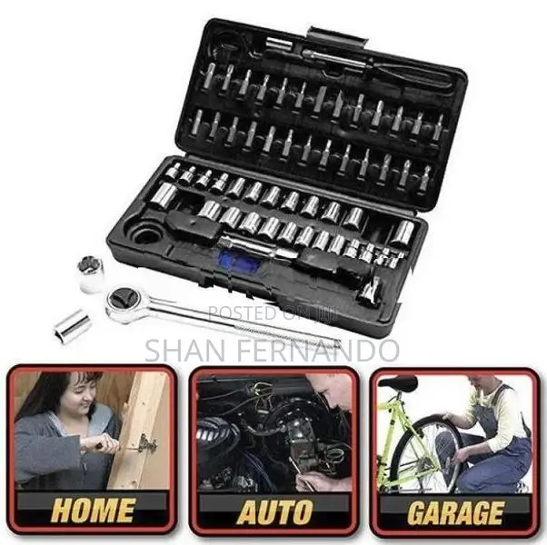 60pcs Tool Kit Set with Screwdriver