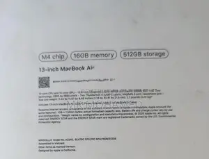 Apple MacBook Air M4 512GB New Sealed Pack
