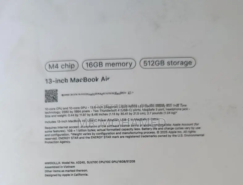 Apple MacBook Air M4 512GB New Sealed Pack