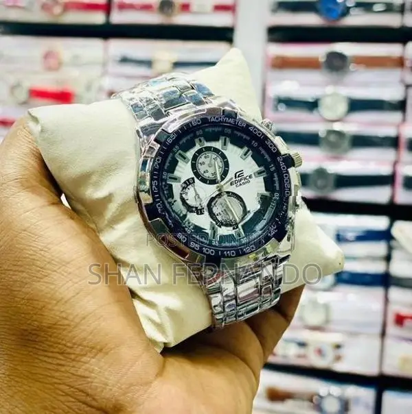Silver Edition Edifice Style Men’s Watch