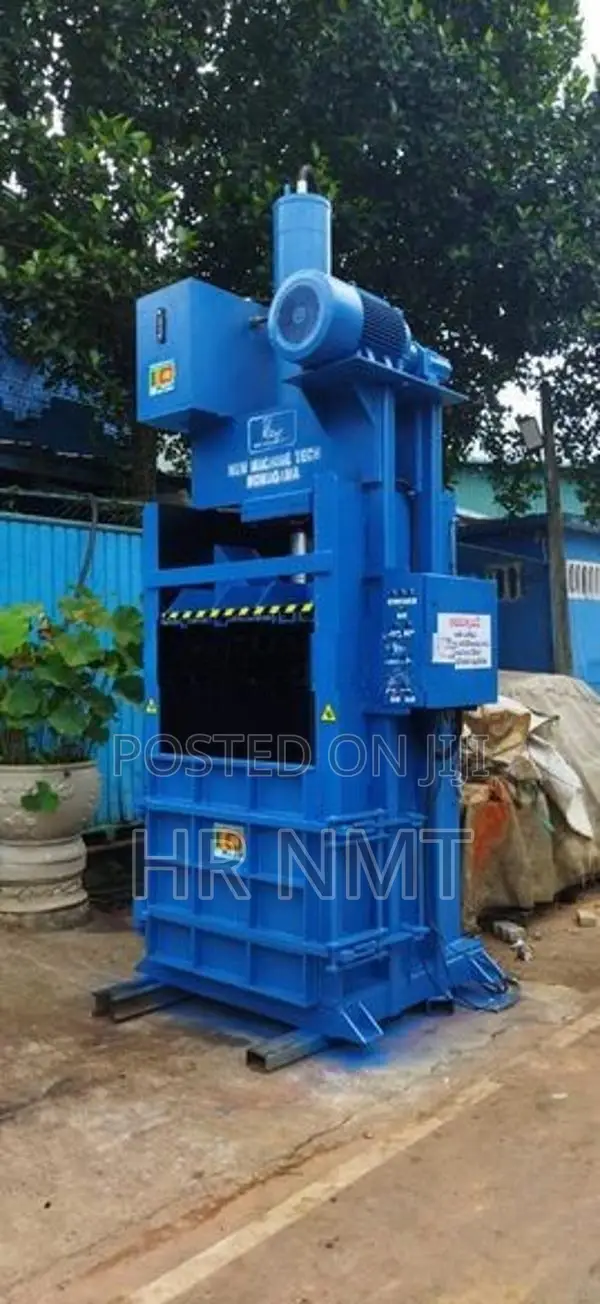 Hydraulic Paper /Waste Baling Machine - බේල් යන්ත්‍රය
