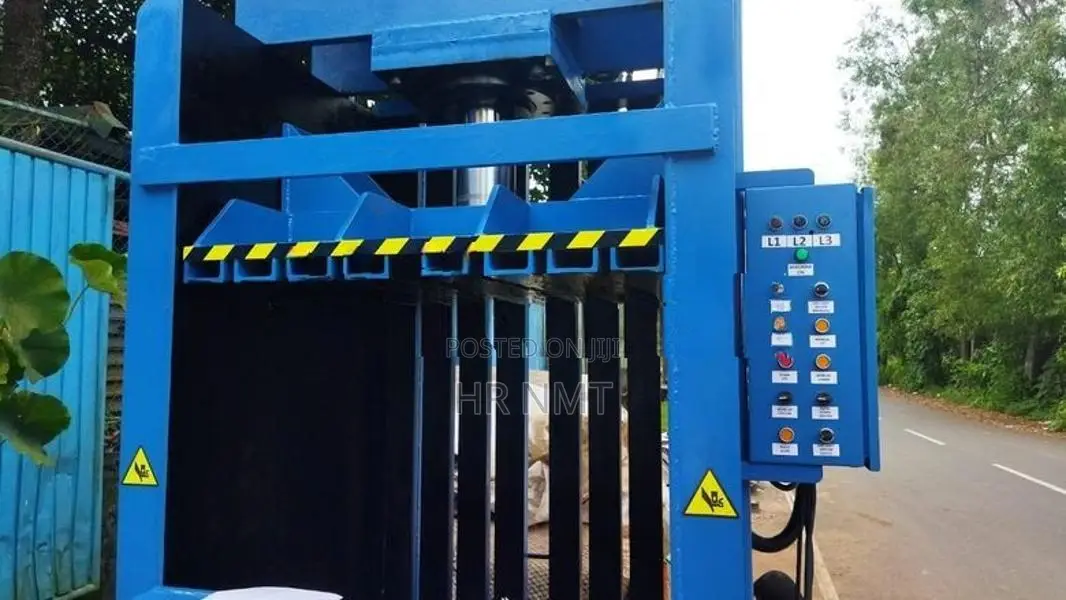 Hydraulic Paper /Waste Baling Machine - බේල් යන්ත්‍රය