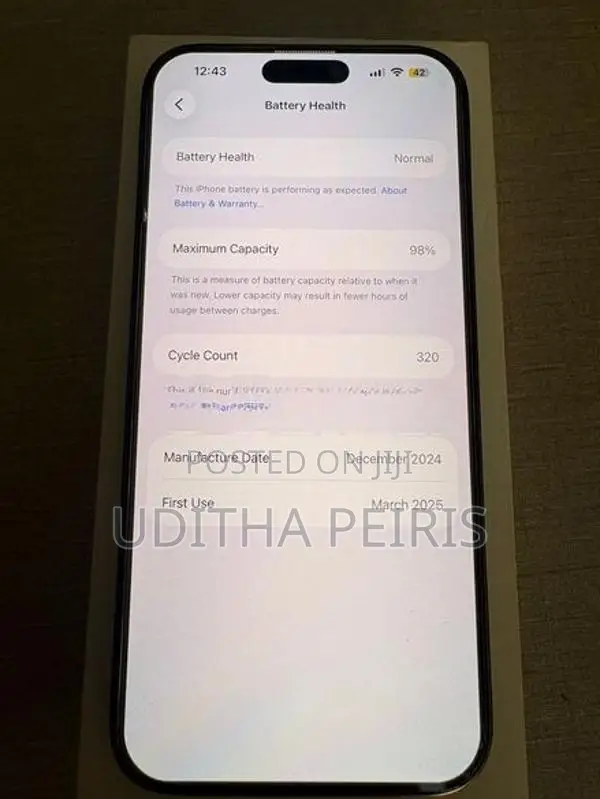 Apple iPhone 16 Pro Max (Used)