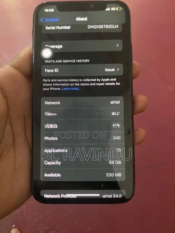 Apple iPhone X (Used)