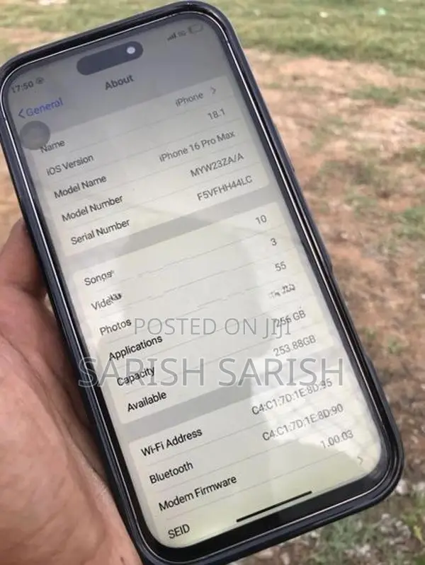 Apple iPhone 16 Pro Max (Used)