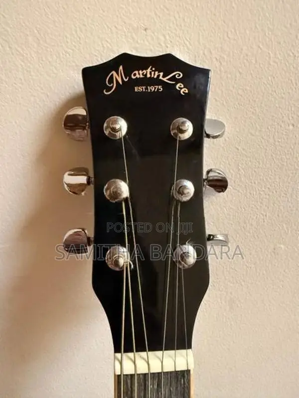 Martin Lee Acoustic Guitar - Black