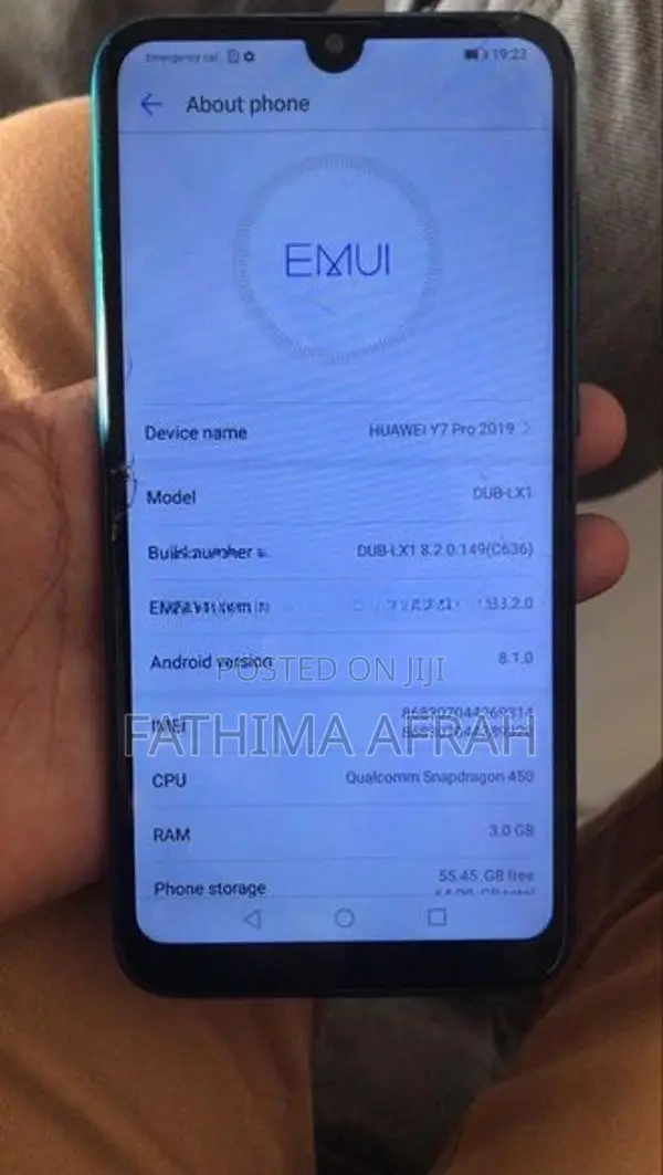 Huawei Y7 Pro (Used)