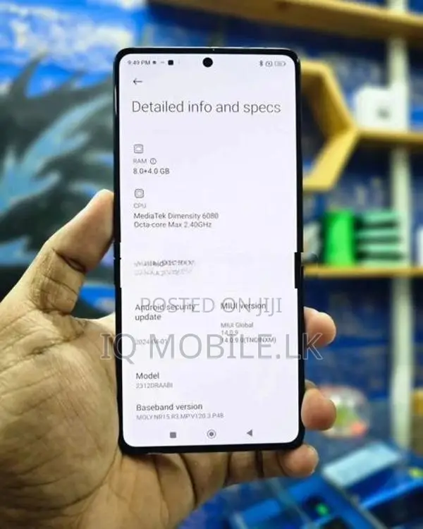 Xiaomi Redmi Note 13 5G 12GB 256GB GAMING (Used)