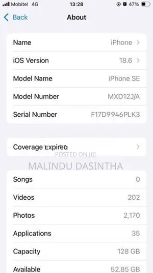 Apple iPhone SE 2 (Used)