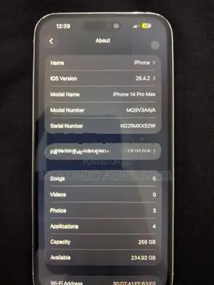 Apple iPhone 14 Pro Max 256GB (Used)
