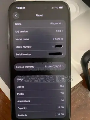 Apple iPhone 16 (Used)