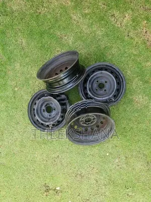 Toyota Vitz 14 Inch Japan Iron Wheel Set with Nuts