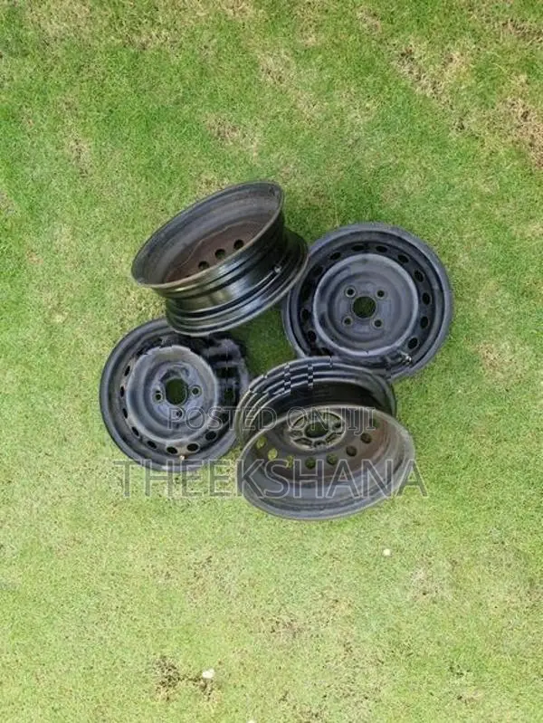 Toyota Vitz 14 Inch Japan Iron Wheel Set with Nuts