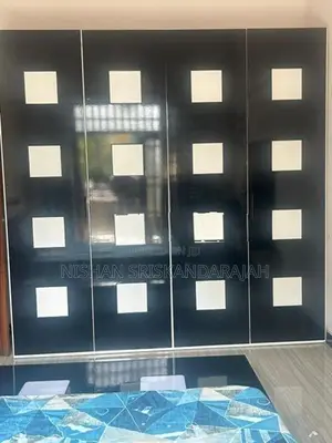 Modern Black and White Master Bedroom Set