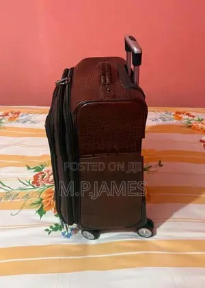 Leather Trolley Bag