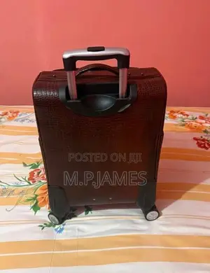 Leather Trolley Bag