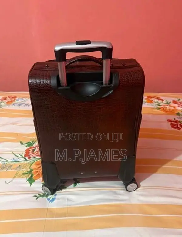 Leather Trolley Bag