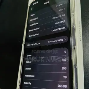 Apple iPhone 16 Pro 256GB (Used)