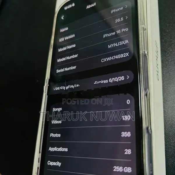 Apple iPhone 16 Pro 256GB (Used)