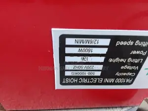PA1000 Mini Electric Hoist with Heavy-Duty Frame – HERMAN PT 0575