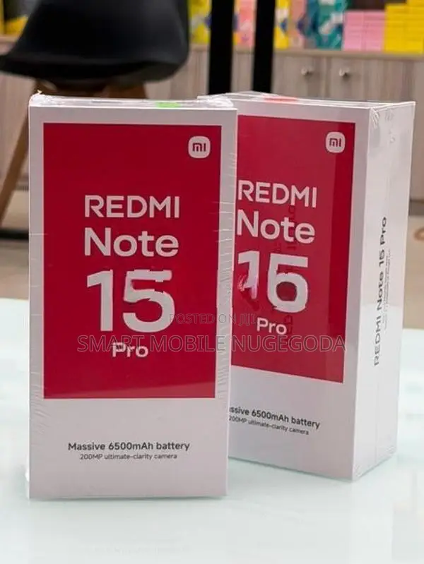 Xiaomi Redmi Note 15 Pro 8GB/256GB (Brand New)