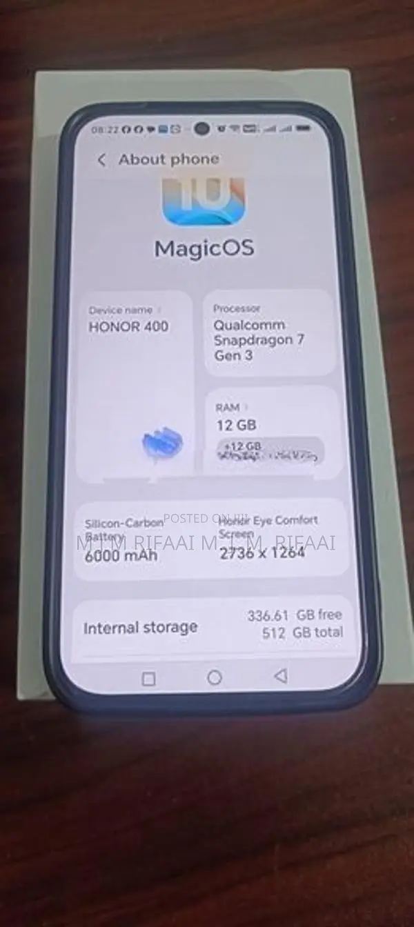 Honor 400 (Used)