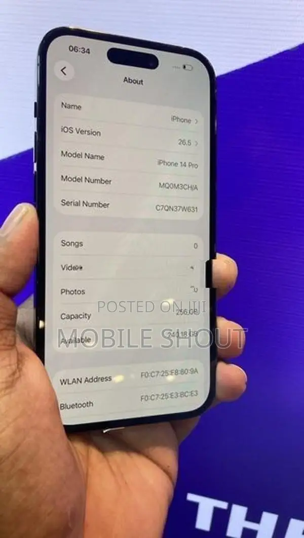 Apple iPhone 14 Pro 256GB (Used)