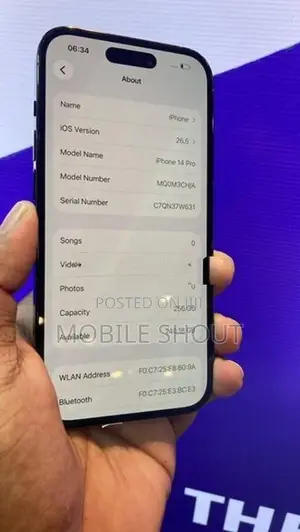 Apple iPhone 14 Pro 256GB (Used)