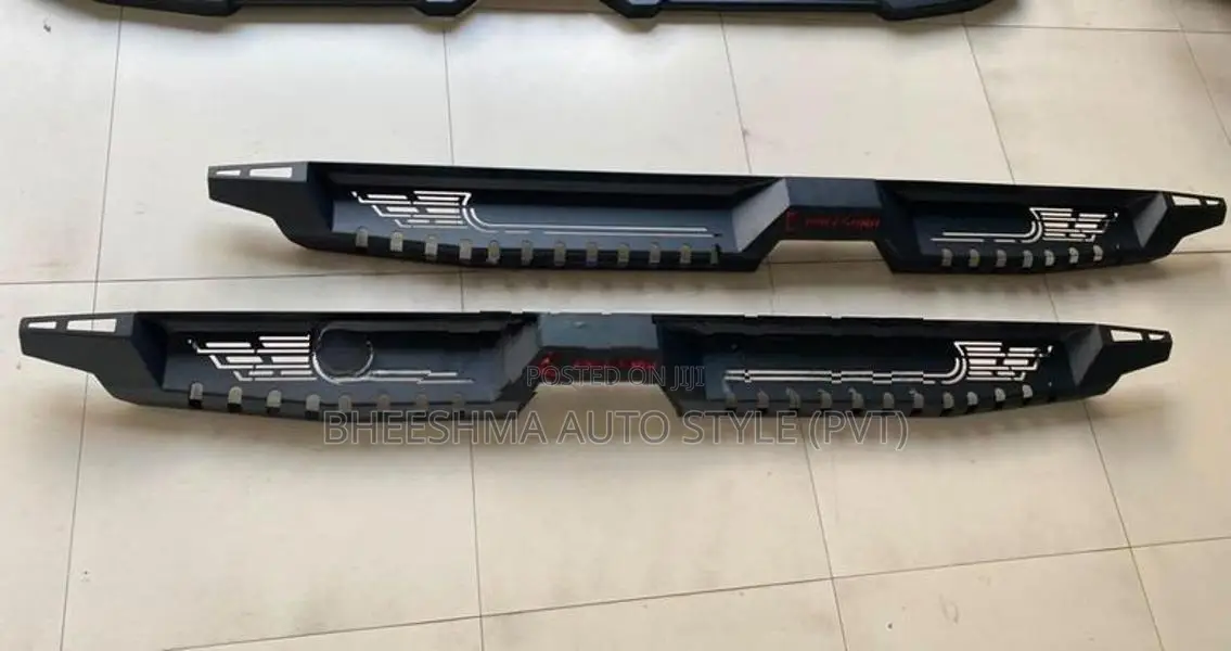 Ford Ranger Black Steel Side Step