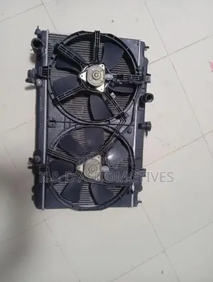 Honda EK3 radiator with fan