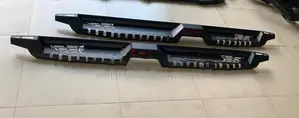 Ford Ranger Black Steel Side Step