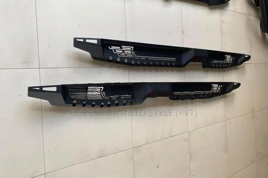 Ford Ranger Black Steel Side Step