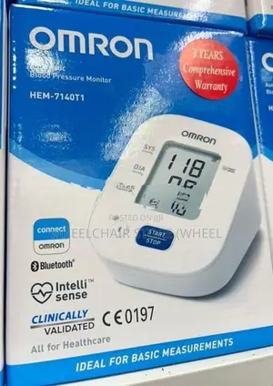 Omron Bluetooth Blood Pressure Monitor Hem 7140 T1