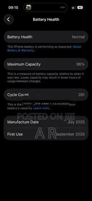 Apple iPhone 16 Pro 128GB (Used)
