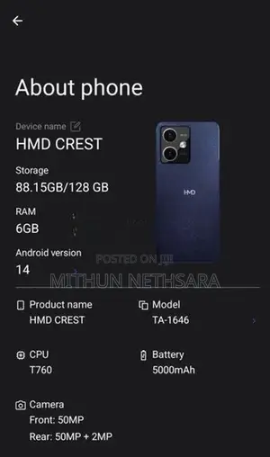 HMD Crest 5g (Used)