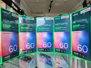 Infinix Hot 60 Pro 256GB 8GB RAM Gray (Brand New)