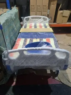 Four-Function Manual Bed with Lateral Tilt and Sanitary Functionality